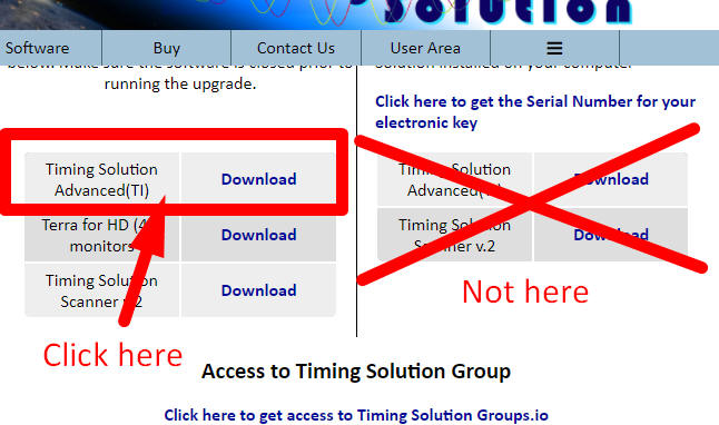 Intalling Timing Solution update